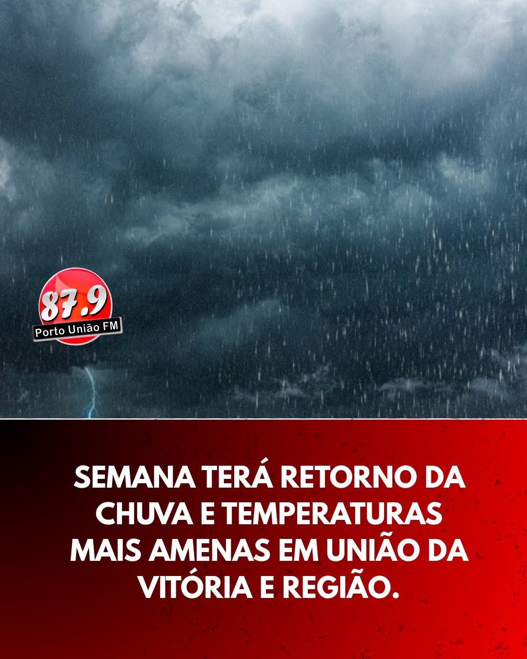 Rio Iguaçu recua em União da Vitória, mas previsão aponta retorno das chuvas nos próximos dias