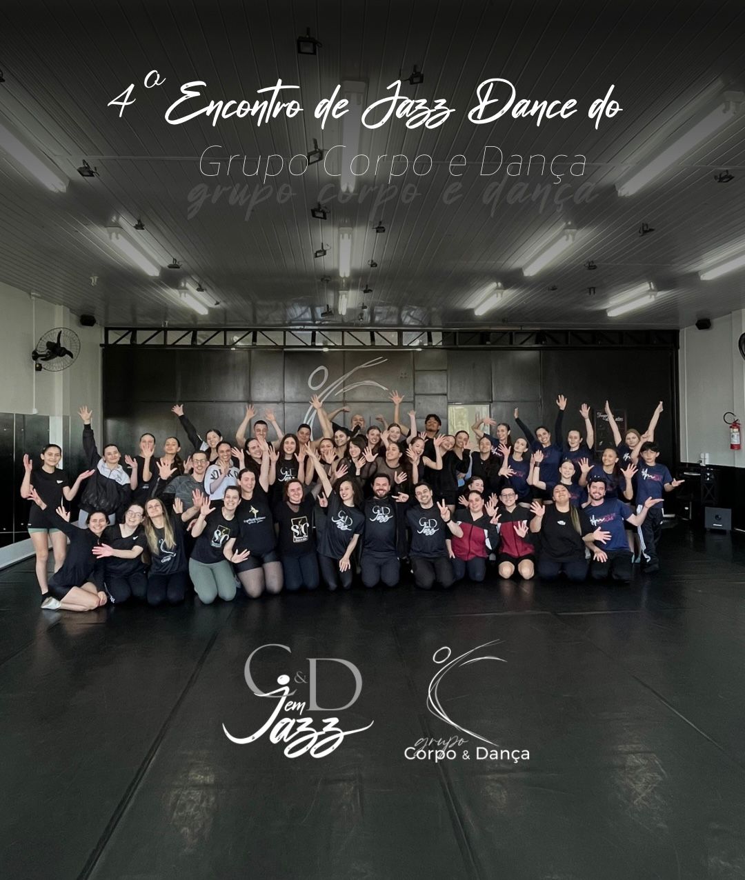 O Grupo Corpo & Dança realizou o 4º Encontro de Jazz Dance
