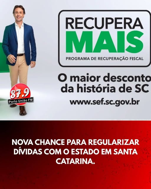 Empreendedores e contribuintes catarinenses já podem aderir ao Recupera Mais