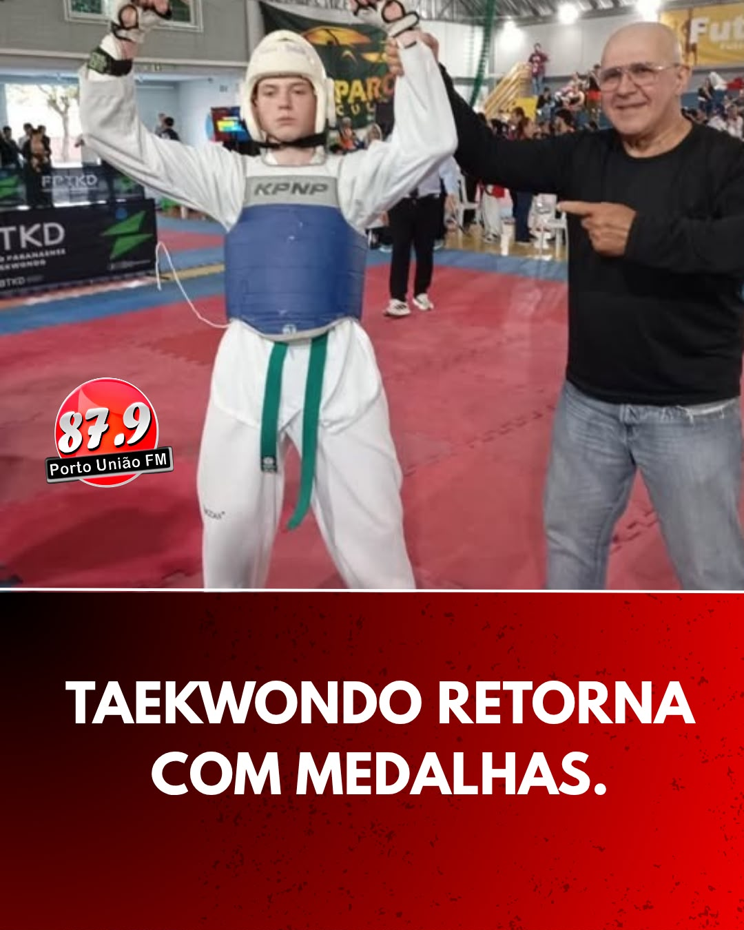 TAEKWONDO  RETORNA COM MEDALHAS