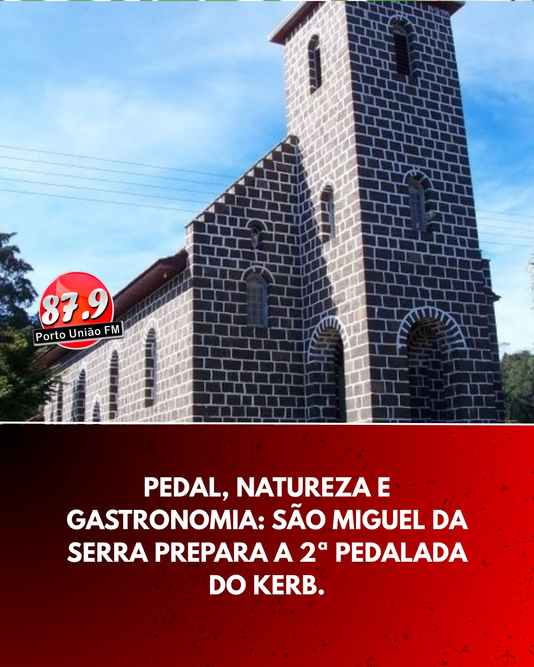 2ª Pedalada do Kerb será realizada em setembro com percurso até São Miguel da Serra