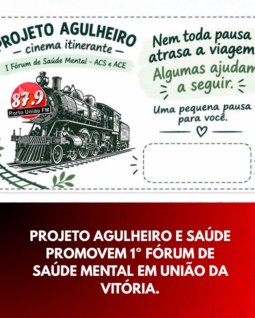 1º Fórum de Saúde Mental será realizado nesta sexta-feira em União da Vitória