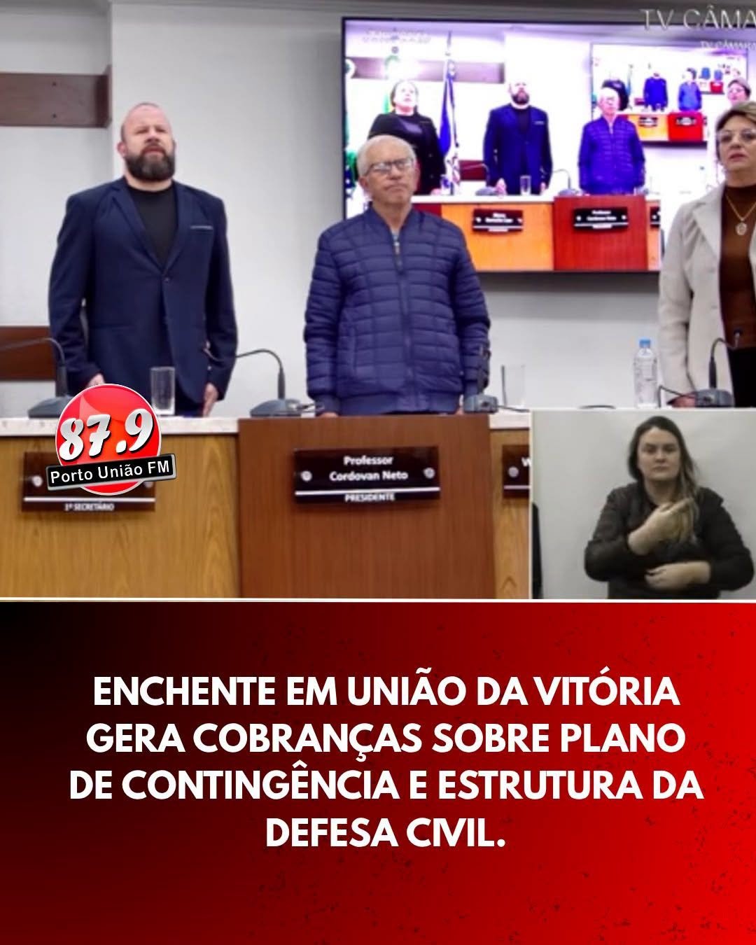 Enchente em União da Vitória gera cobranças sobre plano de contingência e estrutura da Defesa Civil