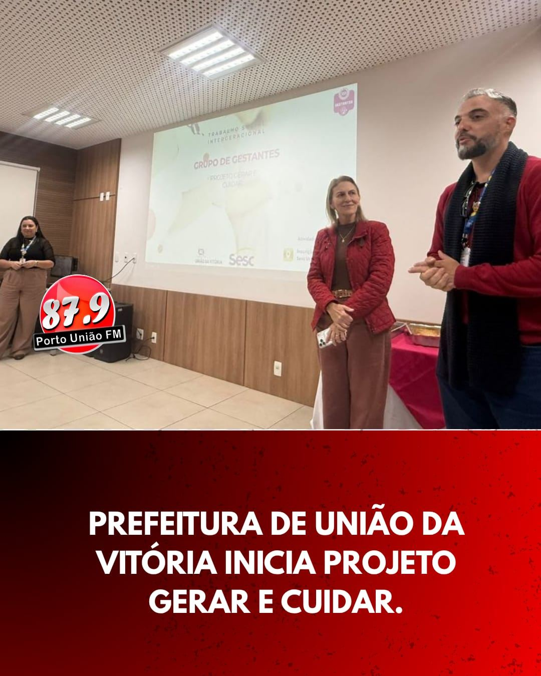 A Secretaria Municipal de Assistência Social de União da Vitória, em parceria com o SESC, iniciou nesta quinta-feira (14) o projeto “Gerar e Cuidar”,