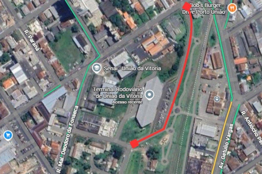 A Secretaria Municipal de Trânsito de União da Vitória informa que o estacionamento do Terminal Rodoviário Municipal de União da Vitória e o acesso à Rua Demétrio Sokolowski pela Rua Prudente de Moraes estarão interditados entre os dias 24 de julho e 10 de agosto.