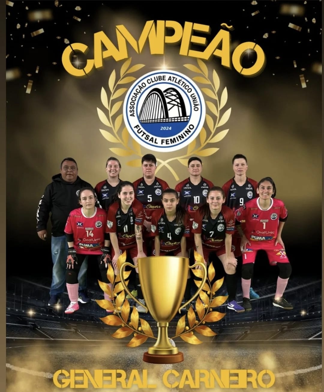ACAU Futsal é Campeã em General Carneiro ao Vencer Pumas na Grande Final