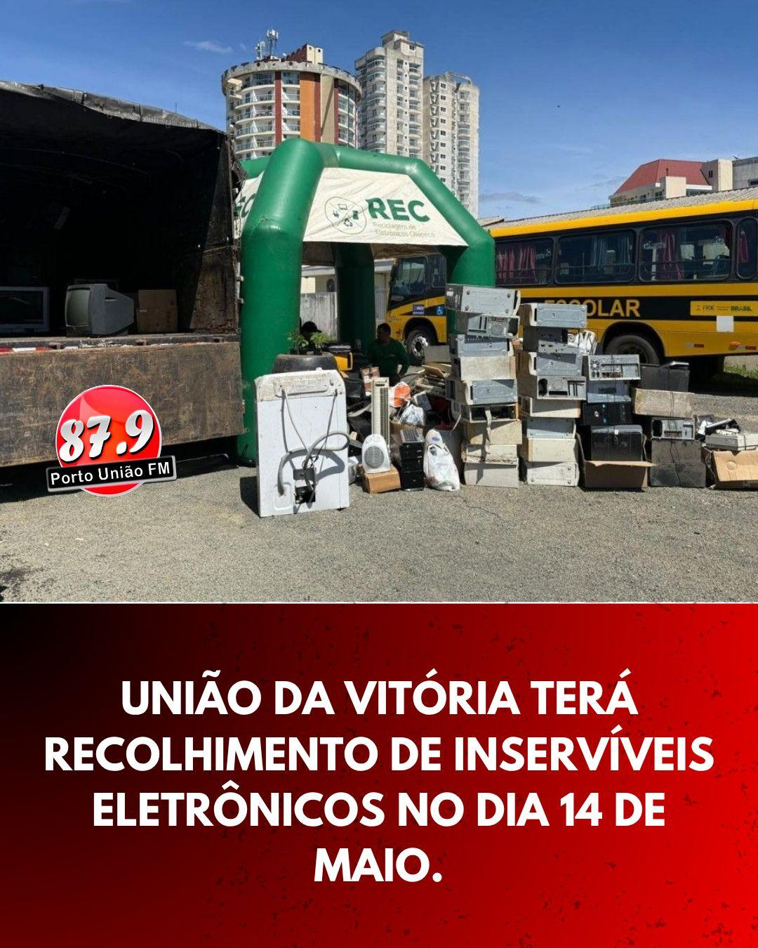 ação de recolhimento de materiais eletrônicos inservíveis.