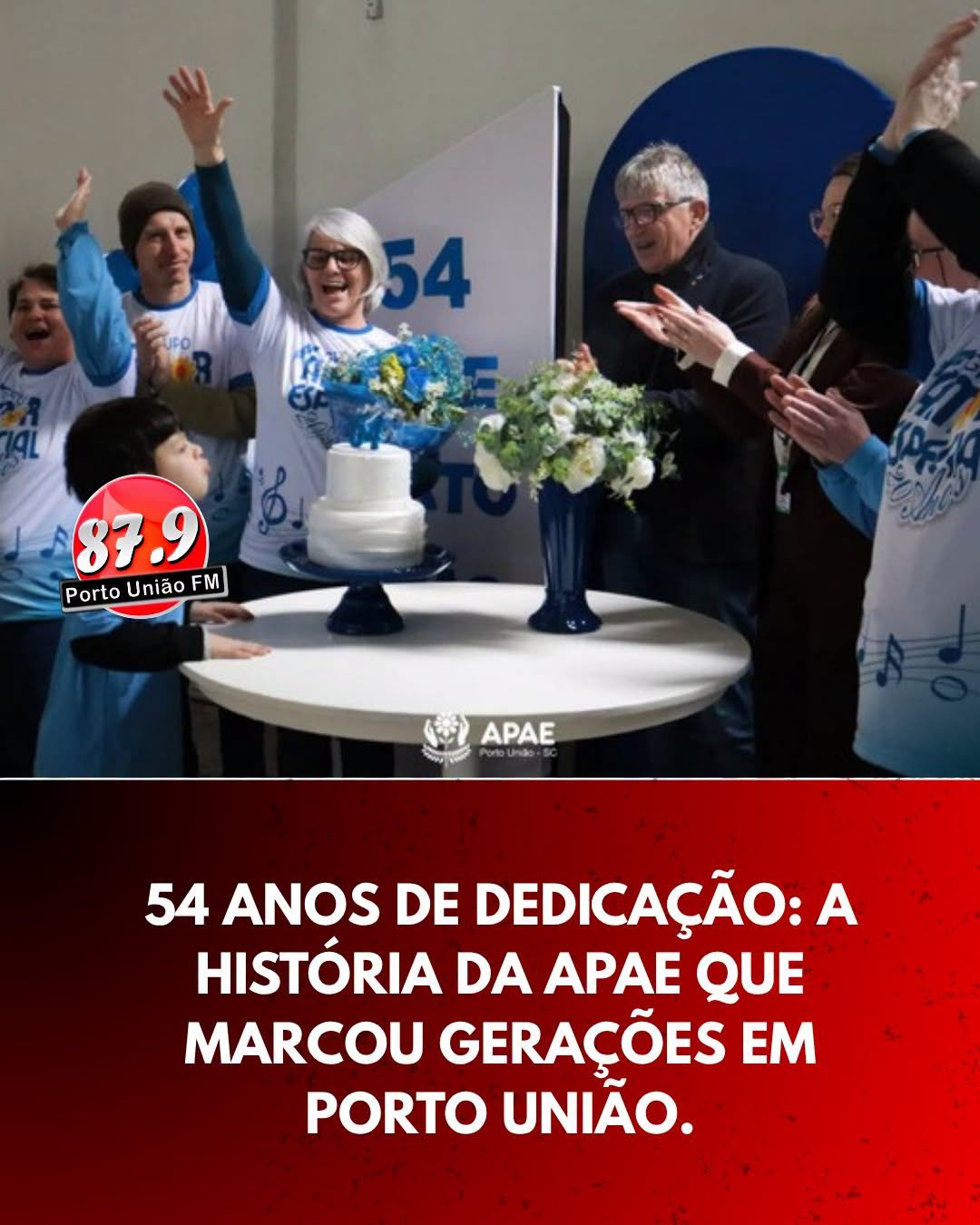 APAE de Porto União celebra 54 anos de atuação e 20 anos do Coral Grupo Amor Especial