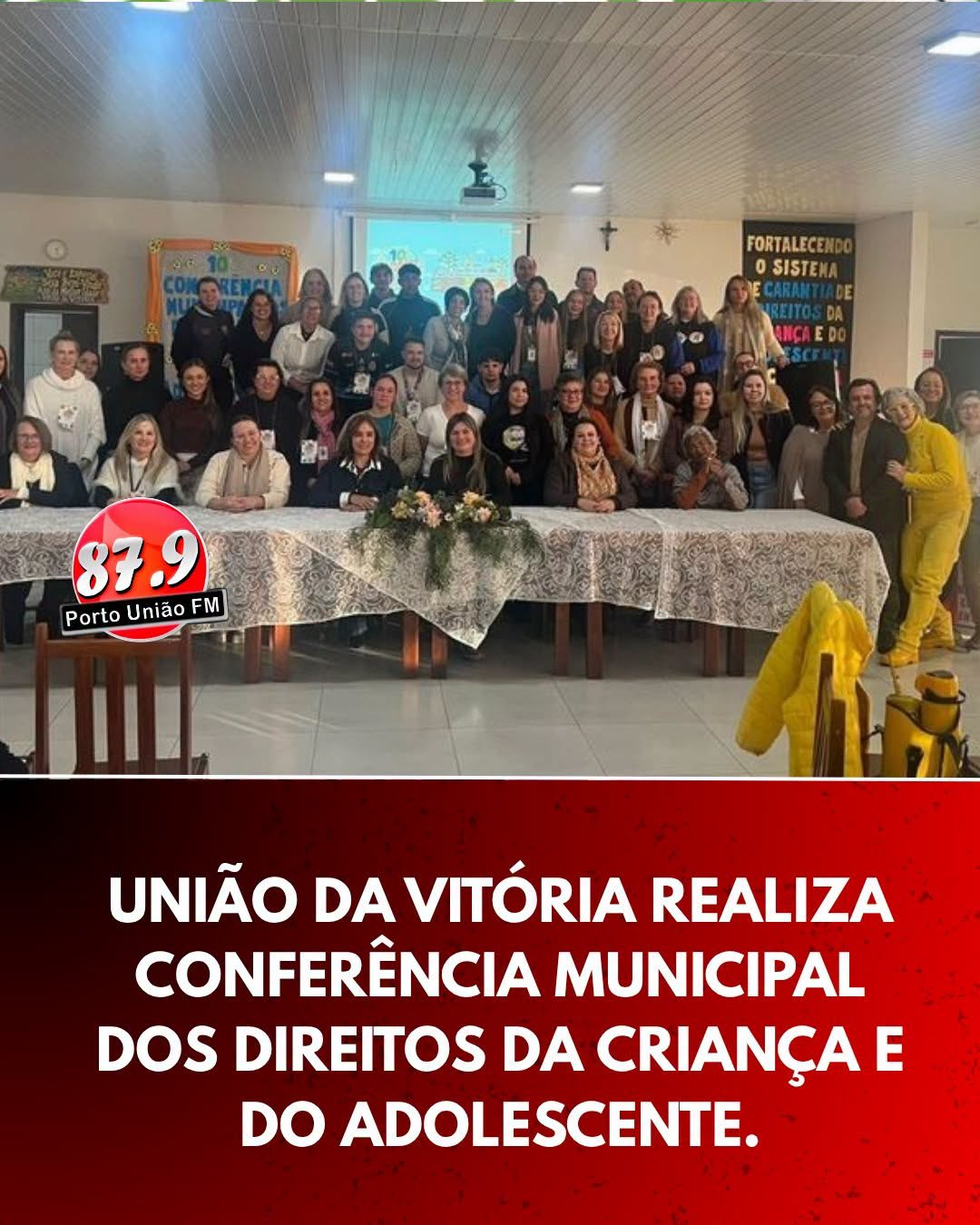 União da Vitória realiza 10ª Conferência Municipal dos Direitos da Criança e do Adolescente