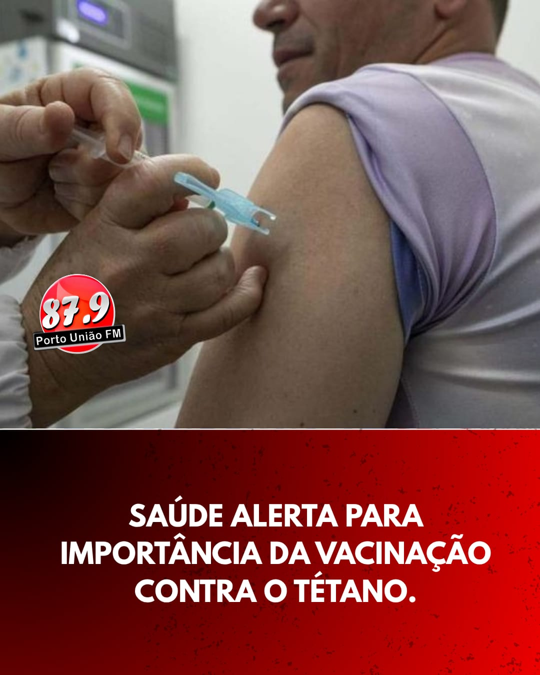 Paraná reforça alerta sobre o tétano e destaca importância da vacinação