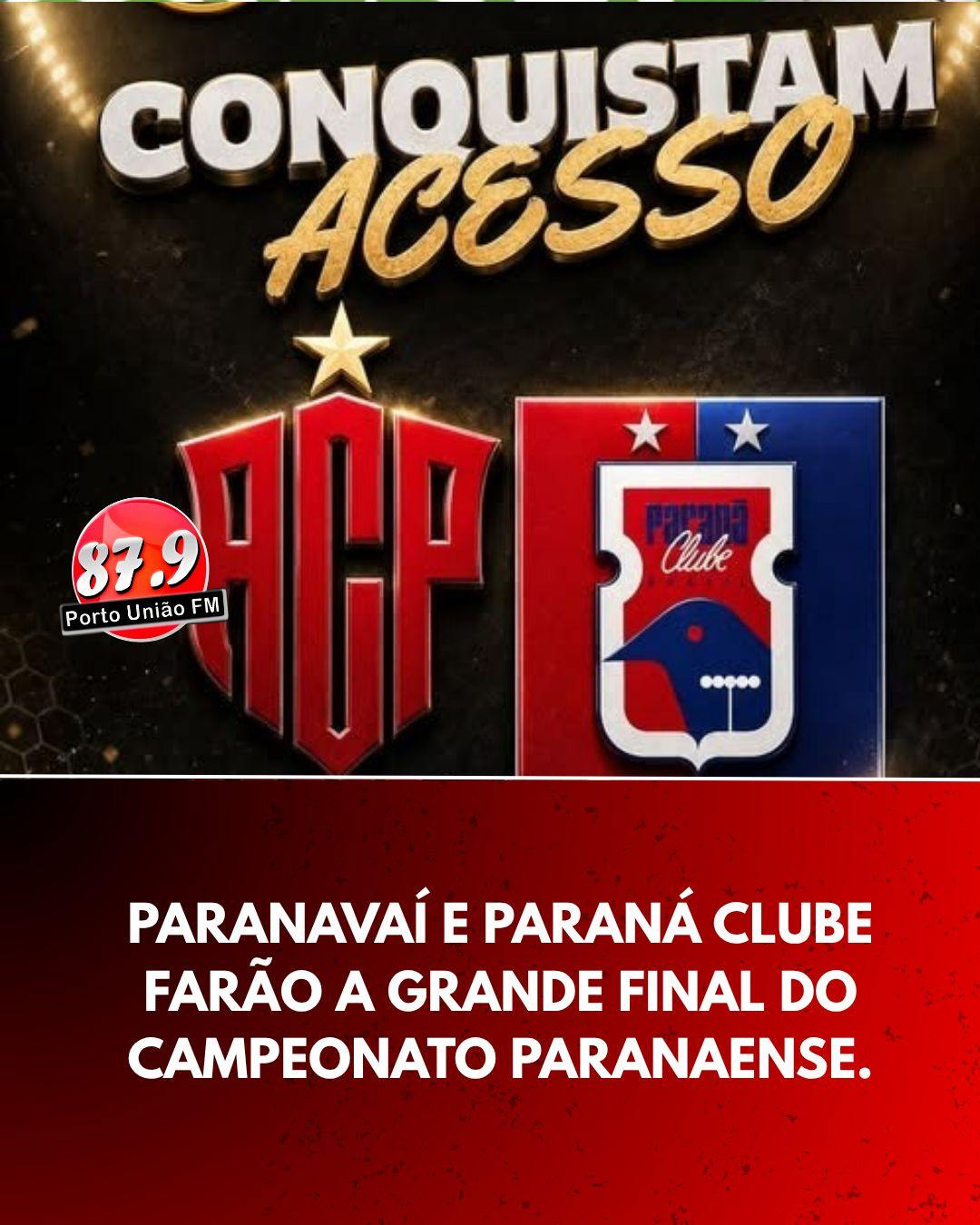 O Paraná Clube passou um susto;. Saiu perdendo para o time do Araucária, mas conseguiu virar e carimbar com festa a conquista do acesso e vaga na grande final da segundona