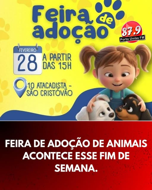 Feira de Adoção de animais