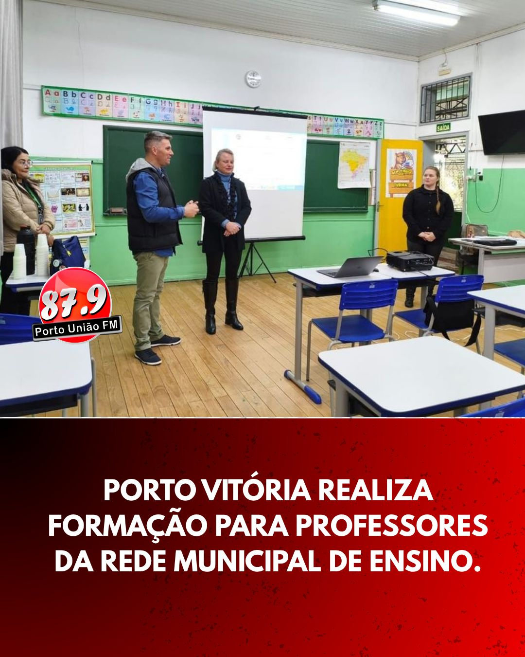 ​Professores da Rede Municipal de Ensino de Porto Vitória seguem participando de formações promovidas pela Secretaria Municipal de Educação com foco no aprimoramento pedagógico e na valorização profissional.