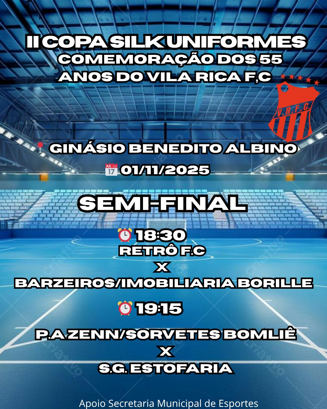 Confira a programação