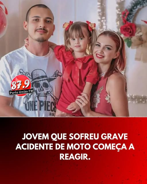 Família pede ajuda para jovem que perdeu braço e perna após grave acidente em União da Vitória