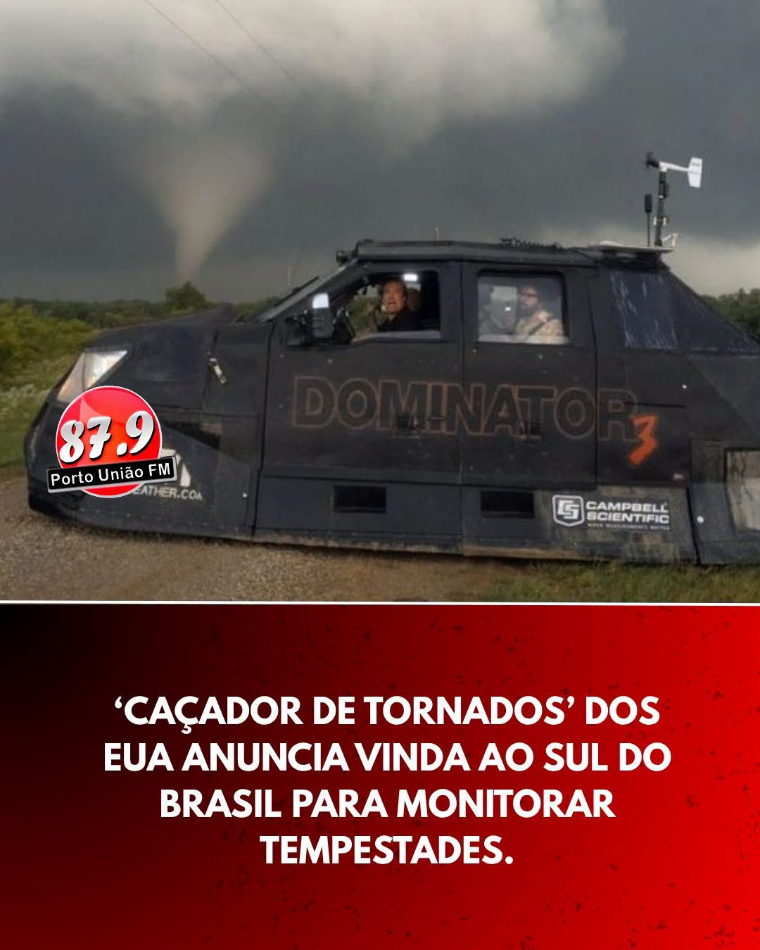 ‘Caçador de tornados’ Reed Timmer prevê temporada de tempestades severas no Sul
