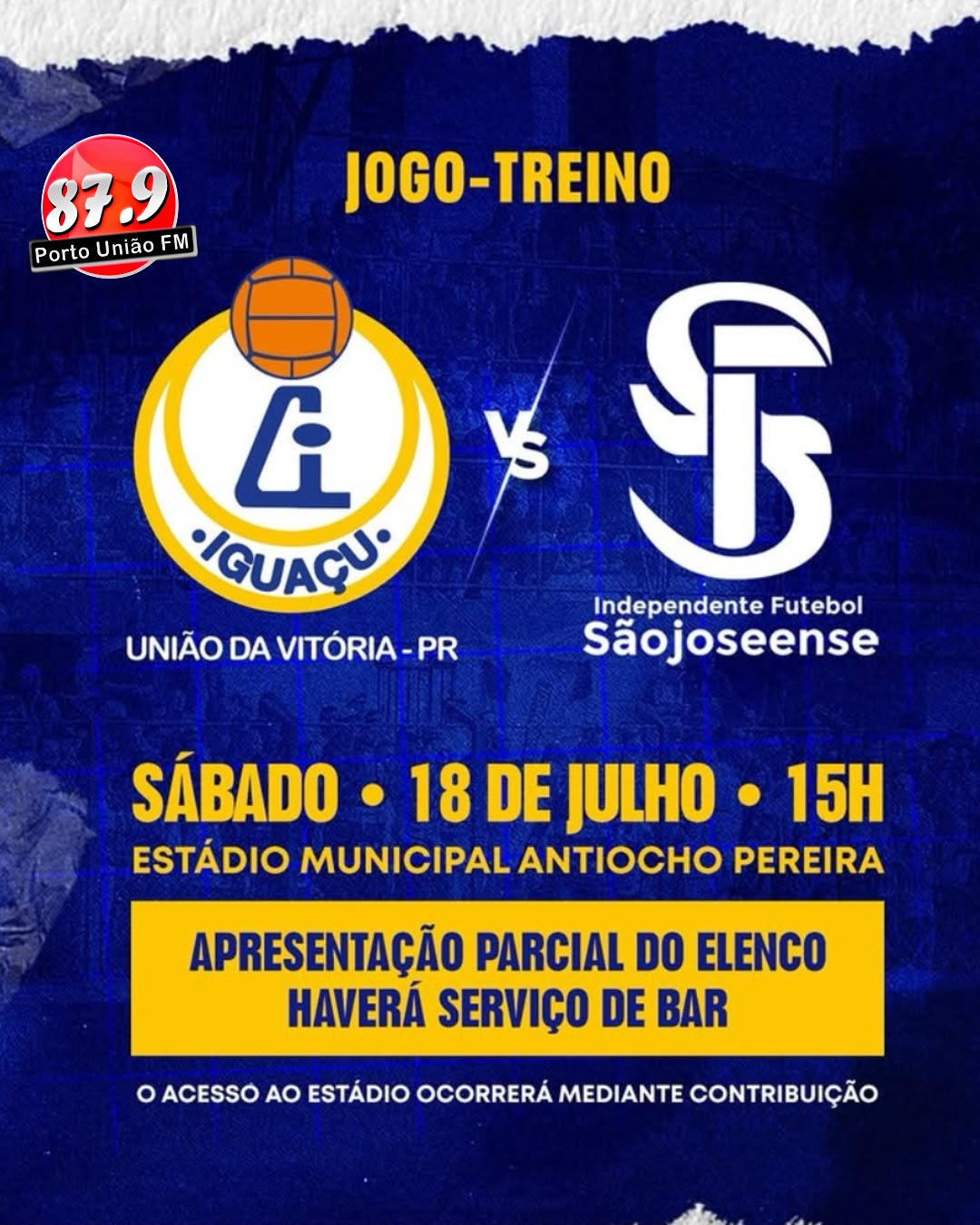 Iguaçu realiza primeiro jogo-treino diante da torcida neste sábadoA espera acabou para o torcedor iguaçuano.